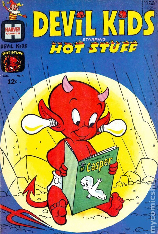 Devil Kids Starring Hot Stuff #4 VG- 3.5 1963 Stock Image