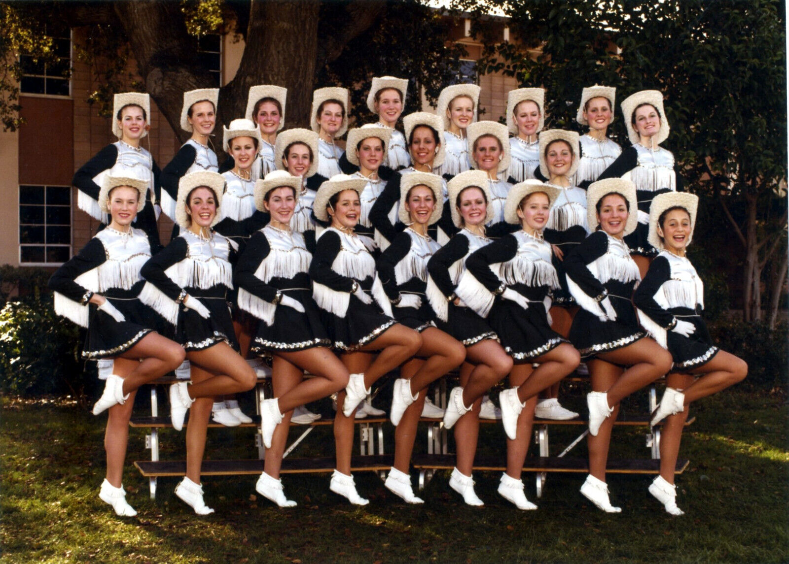 Vintage Girls Dance Team in Custume - 1970\'s / 80\'s - Original