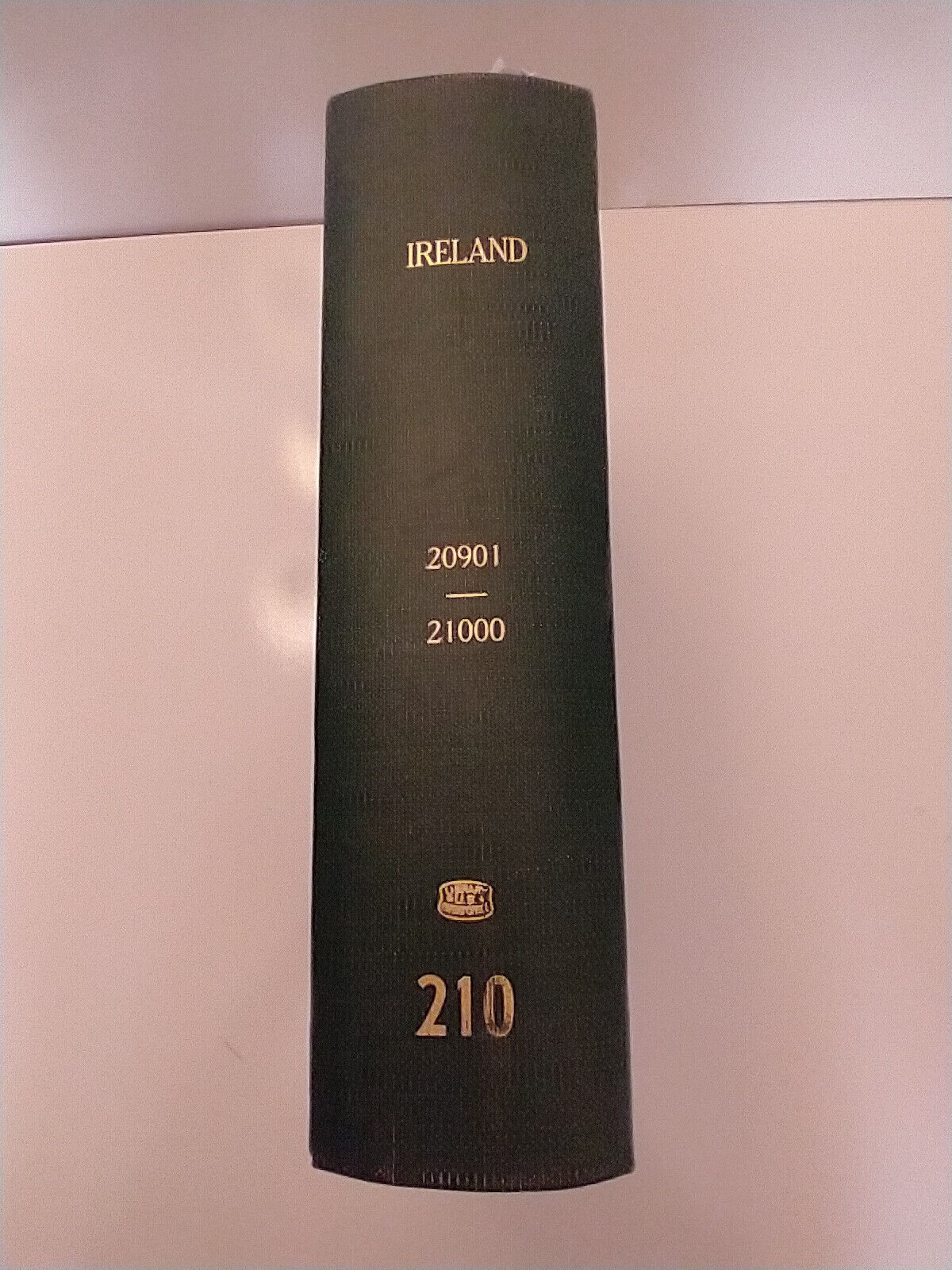 Irish Patent Specification Book Over 100 Pages; Many Foldout Pages w/ Drawings