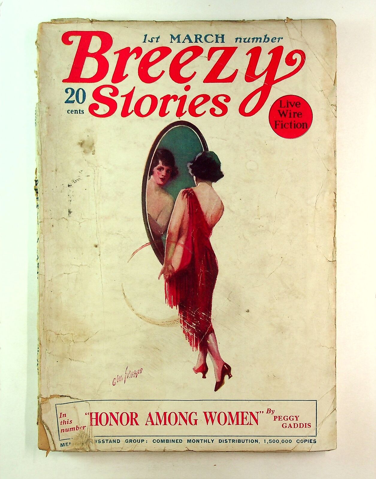 Breezy Stories and Young\'s Magazine Pulp Mar 1925 Vol. 21 #2 GD