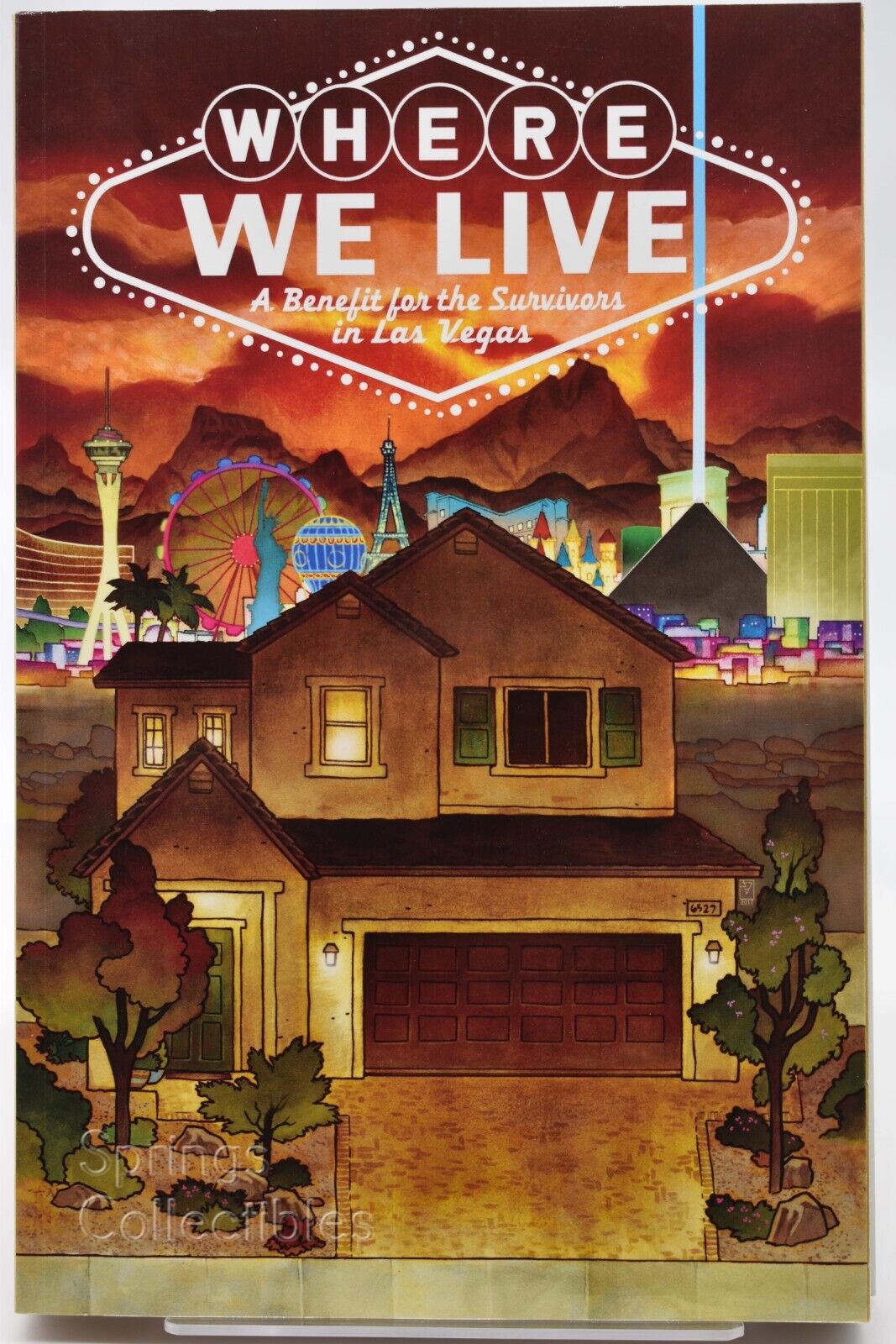 Where We Live: Las Vegas Shooting Benefit Anthology  (2018, Trade Paperback)