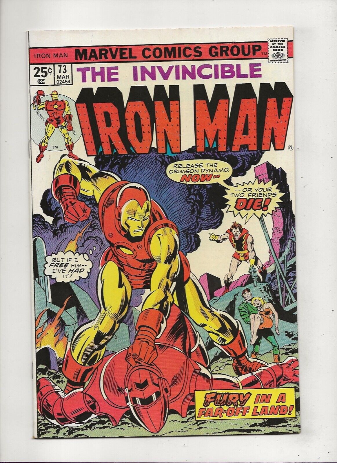 The Invincible Iron Man #73 (1975) High Grade VF/NM 9.0