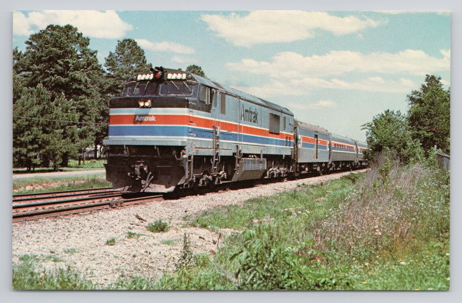Postcard Amtrak\'s Panama Limited
