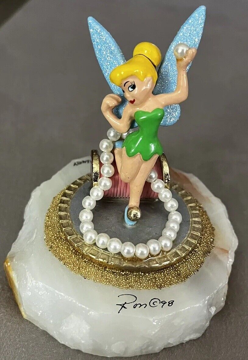 Ron Lee Vintage Tinkerbell 75th Sculpture Signed & Dated 1998 #85/2500 RETIRED