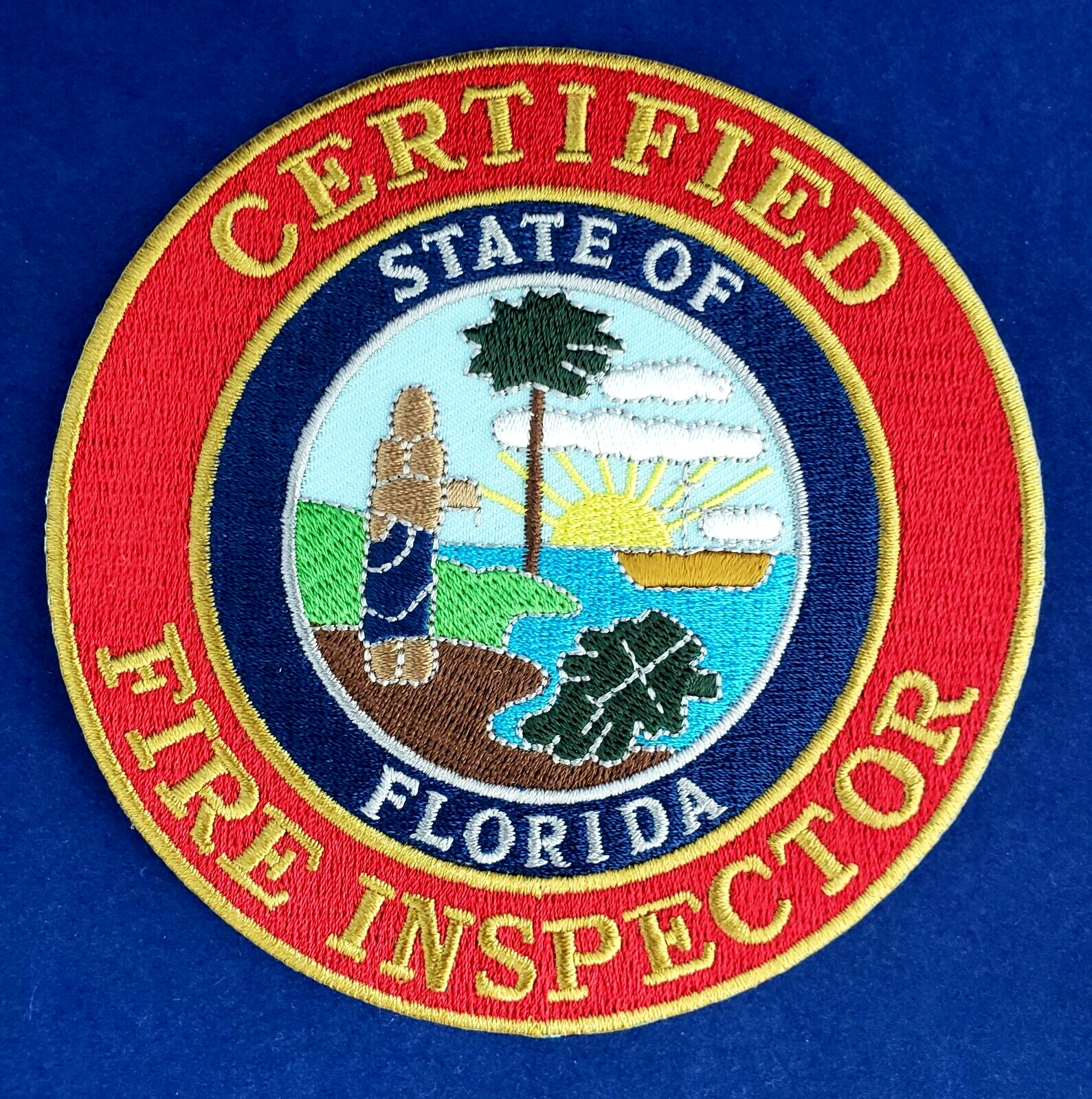 FLORIDA CERTIFIED FIRE INSPECTOR PATCH Item#2002