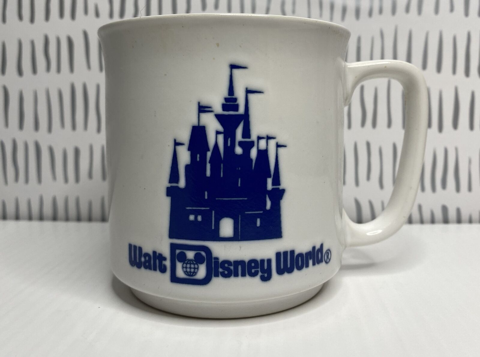Vintage Walt Disney World White Mug - 015019050 - Coffee Cup - Made in Japan