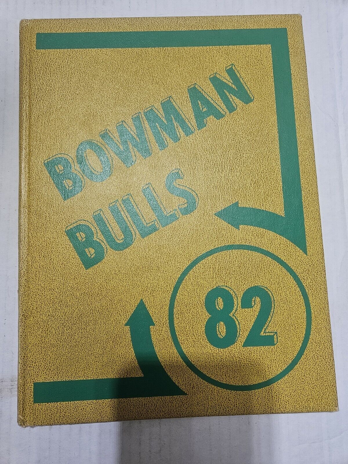 Bowman Elementary School Yearbook Bowman Bulls 1982 Auburn California HC VGC