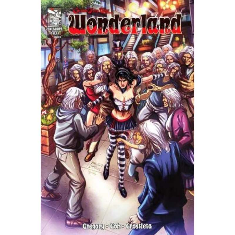 Grimm Fry Tales presents Wonderland #4 Cover B in NM cond. Zenescope comics [m]