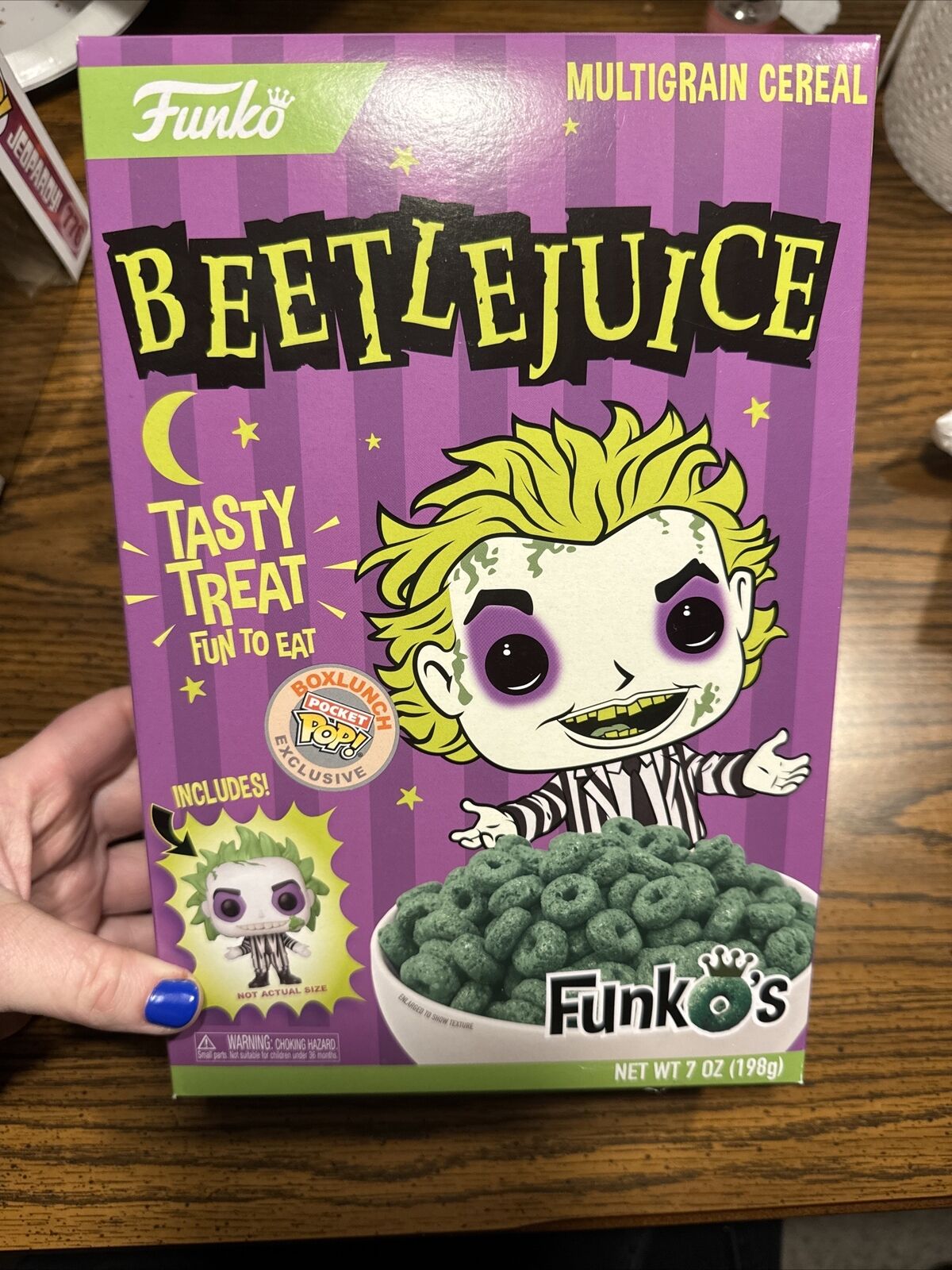 Beetlejuice Funko Pop Cereal Never Opened