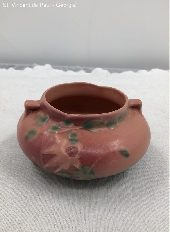 Small Pink Roseville Pottery Vase 3\