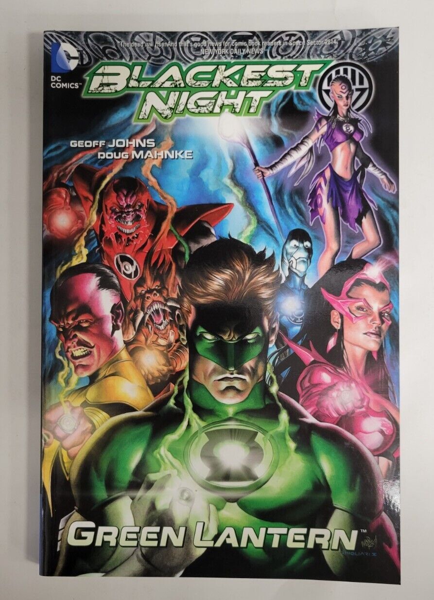 Blackest Night - GREEN LANTERN - Geoff Johns - DC - Graphic Novel TPB