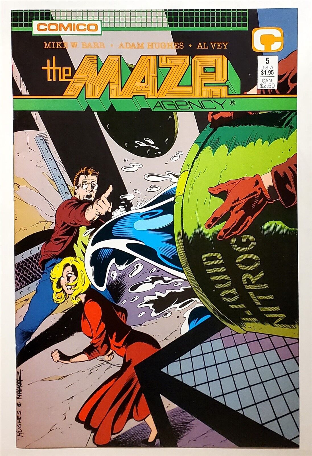Maze Agency, The #5 (April 1989, Innovation) 7.0 FN/VF 