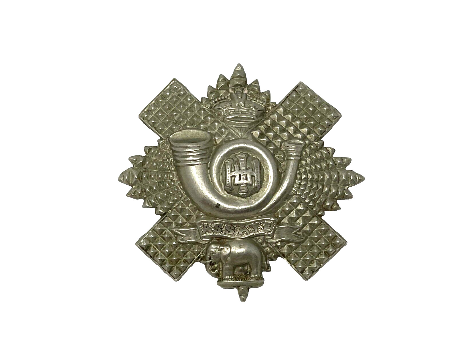 Vintage - Highland Light Infantry Cap Badge 'ASSAYE'  (#3)