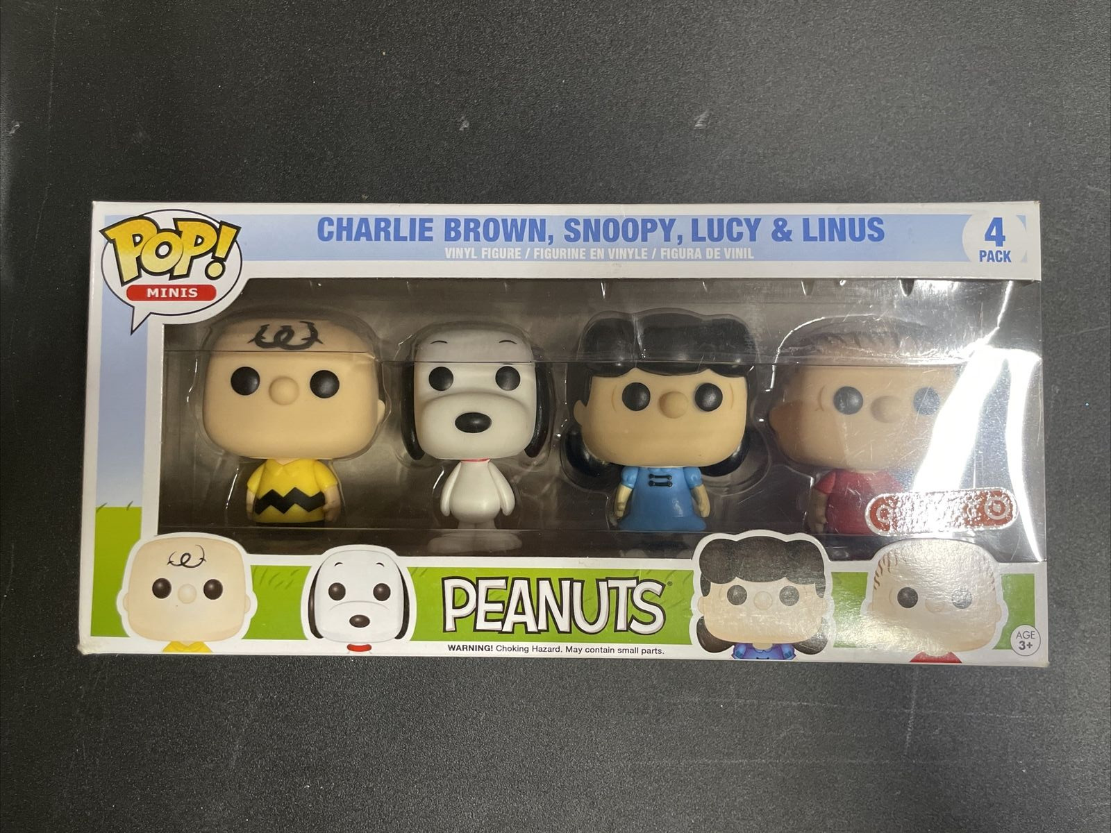 Funko POP MINIS Target Exclusive Peanuts Snoopy Charlie Brown Lucy Linus