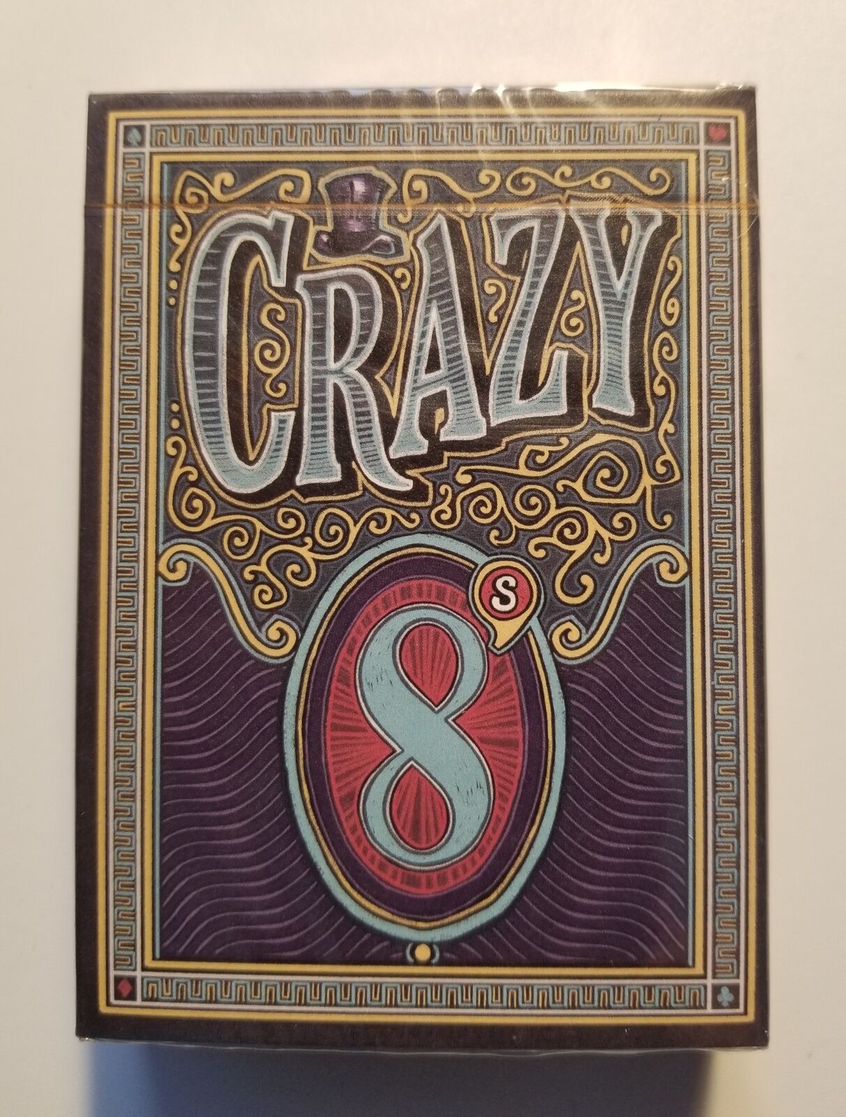 Crazy 8's Limited Playing Cards Deck- Custom Numbered Seals- Only 888 deck made