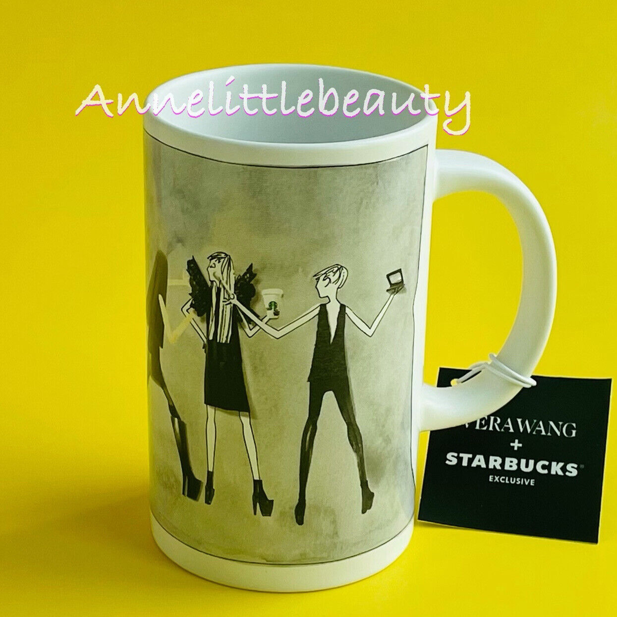 Starbucks Mug Handle VERA WANG CUP 12oz. Limited