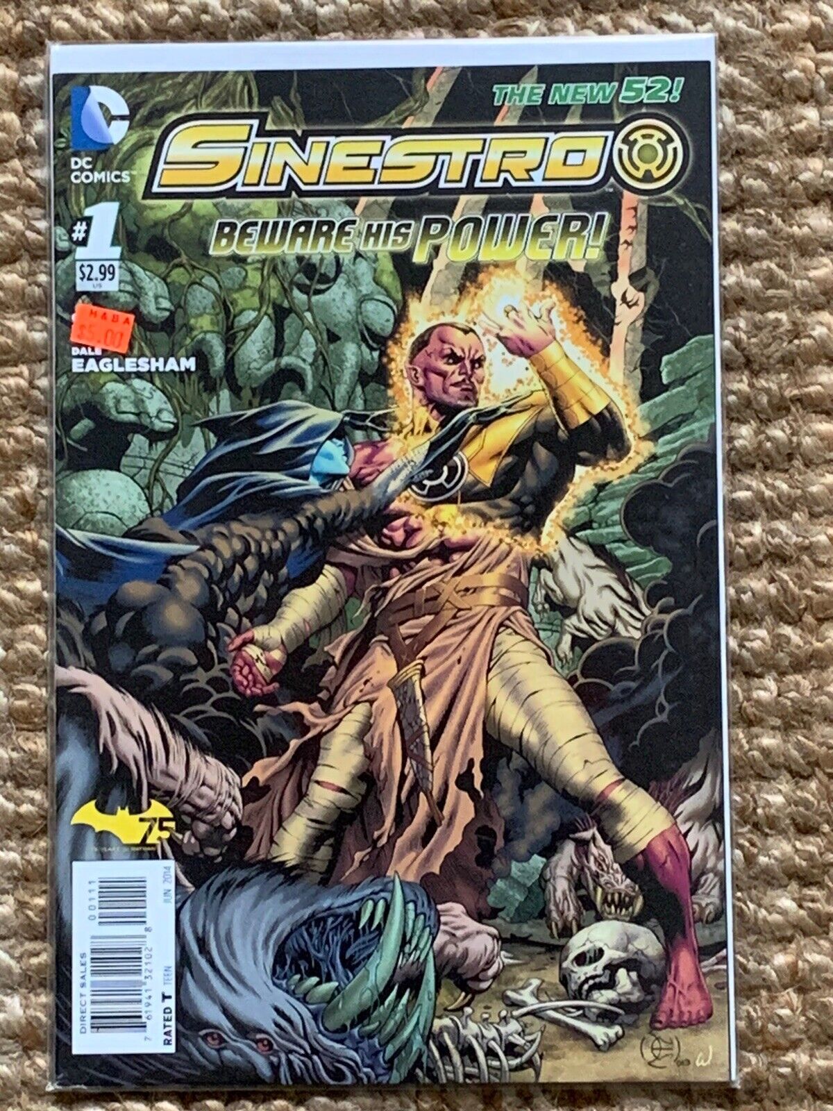 Sinestro #1 Dc The New 52 Comic Book Jun 2014 Unread.