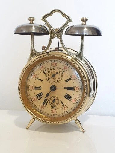 Old Junghans Royal alarm clock 1912, unique