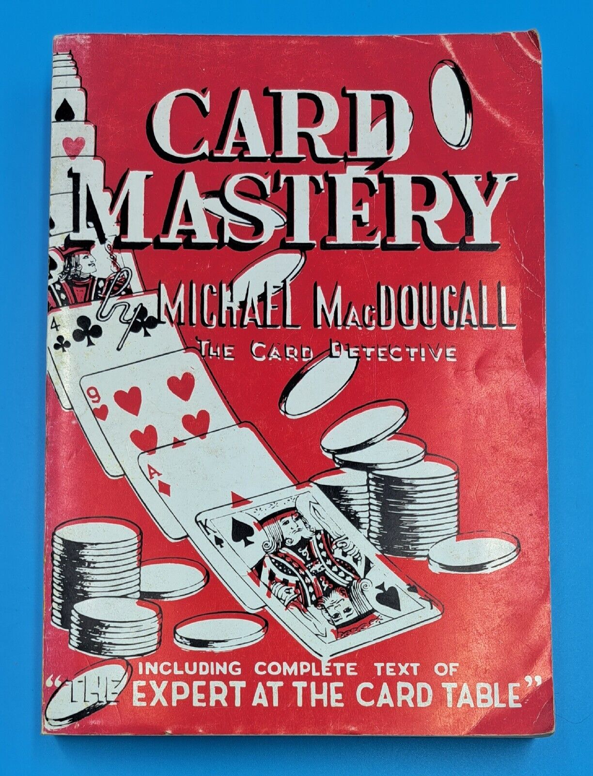 Poker Magic Card Mastery By Michael MacDougall Card Detective 1944  Rare 1st Ed