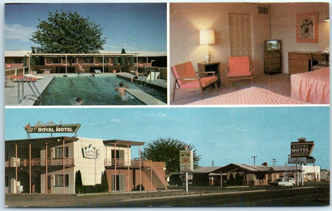 Postcard - Royal Motel - Roswell, New Mexico
