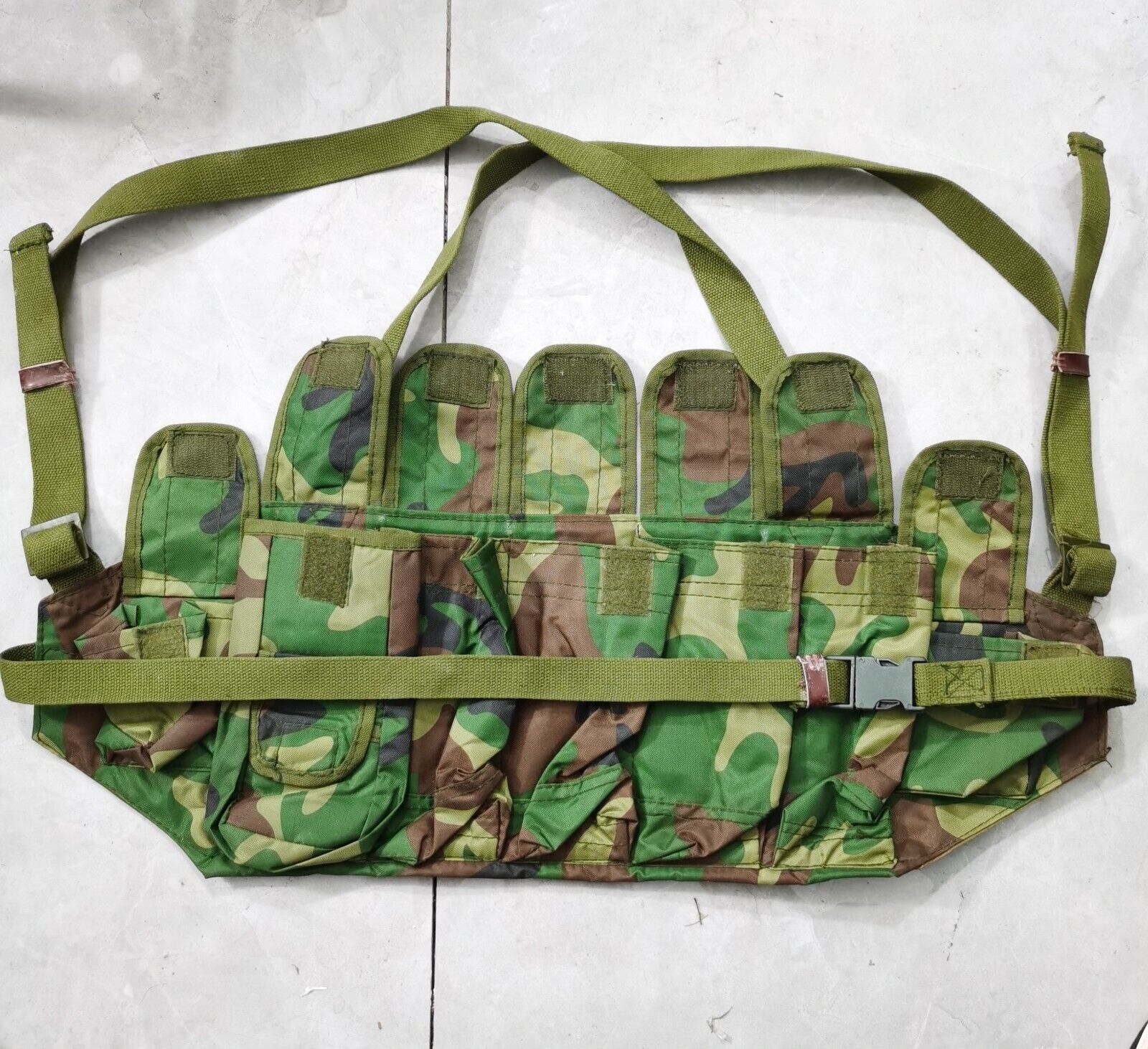 Camouflage Surplus Chinese Army Type 95 Chest Rig Mag Pouch Bag