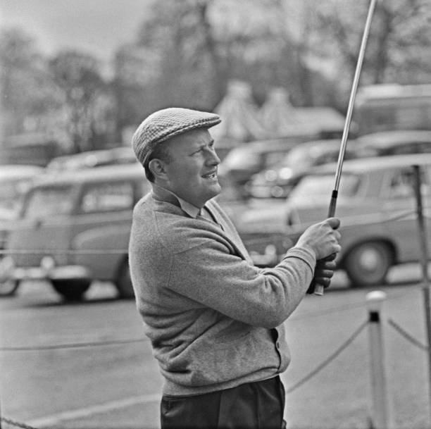 English golfer Neil Coles at the Martini golf tournament 1964 OLD PHOTO