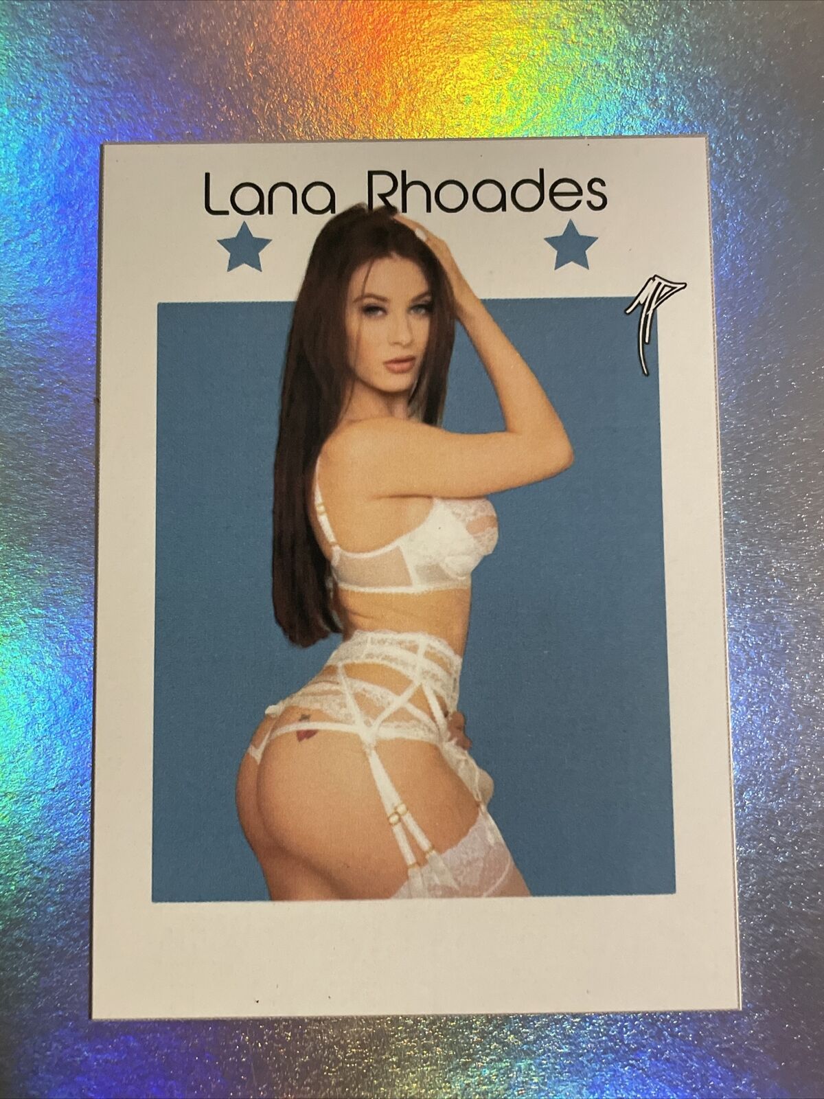 Lana Rhoades 1/1 Custom Trading Card (W356)