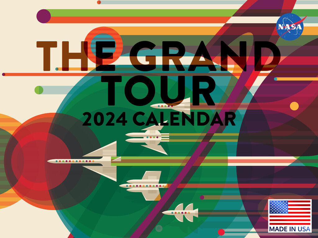 NASA Grand Tour 2024 Wall Calendar