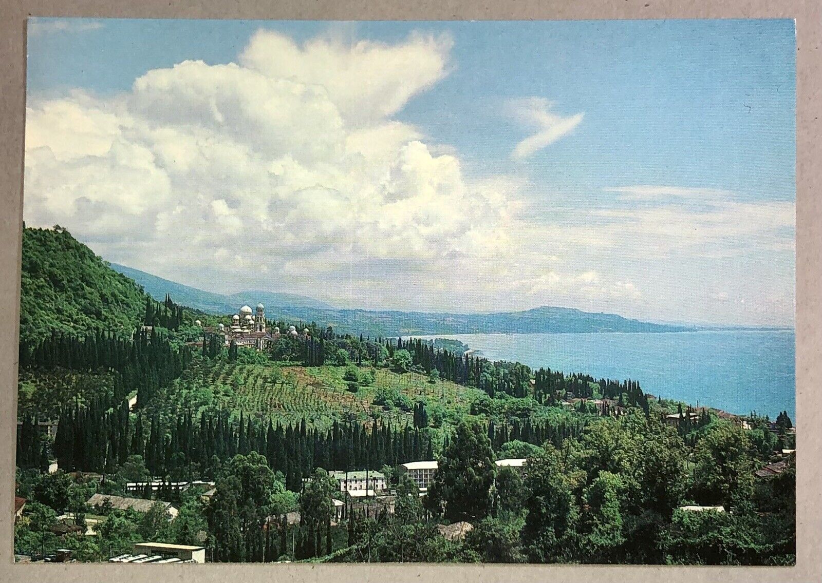 Postcard Russia Black Sea Coast of Caucasus New Athos
