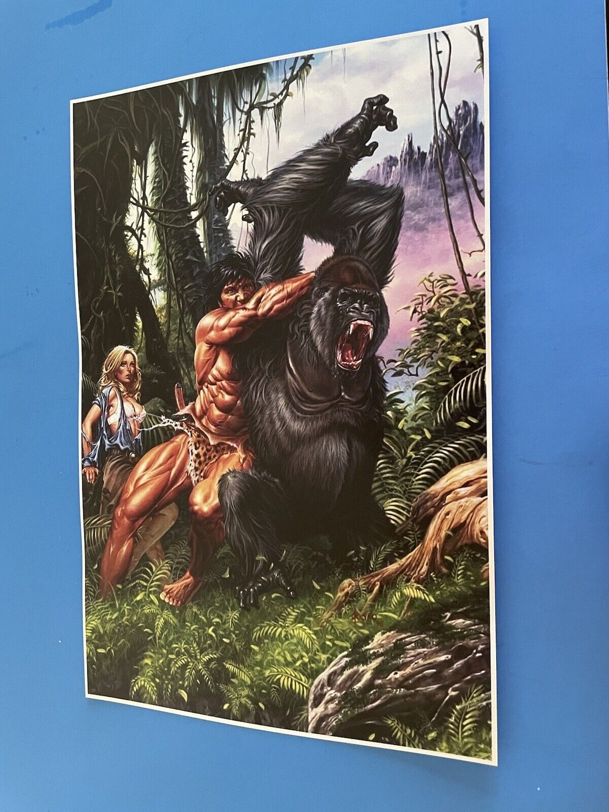MARVEL TARZAN LORD OF THE JUNGLE POSTER PIN UP BRAND NEW.