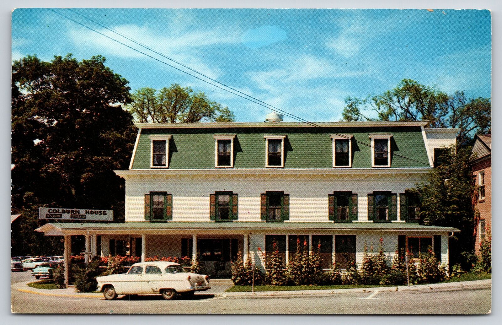 Manchester Vermont~Colburne House Manchester Center~Vintage Postcard