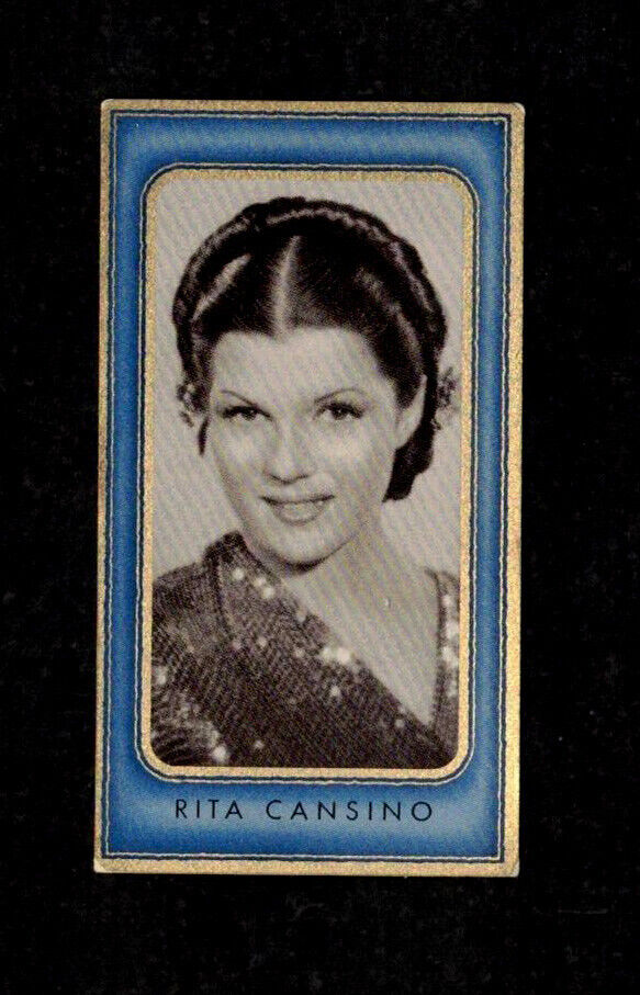 RITA CANSINO HAYWORTH  CARD VINTAGE 1930s PHOTO EDITION ROSS