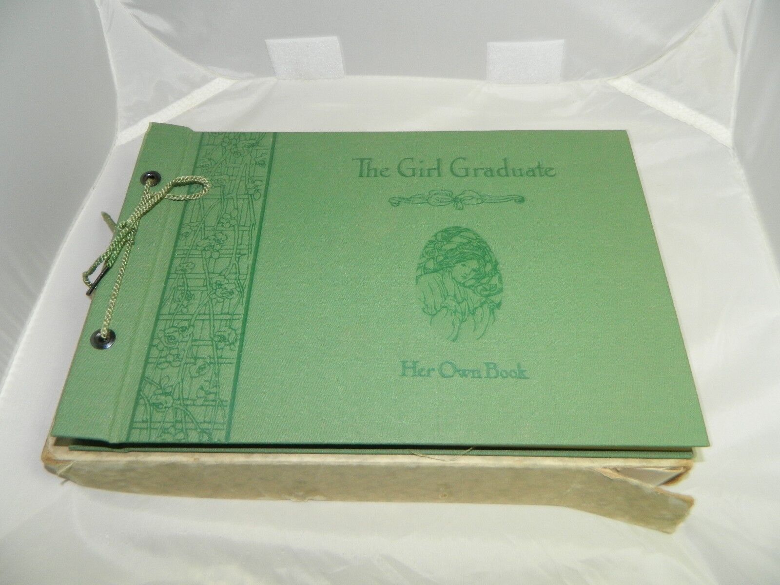 1927 The Girl Graduate Her Own Book Blank Year Book Loose Leaf Louise Perrett