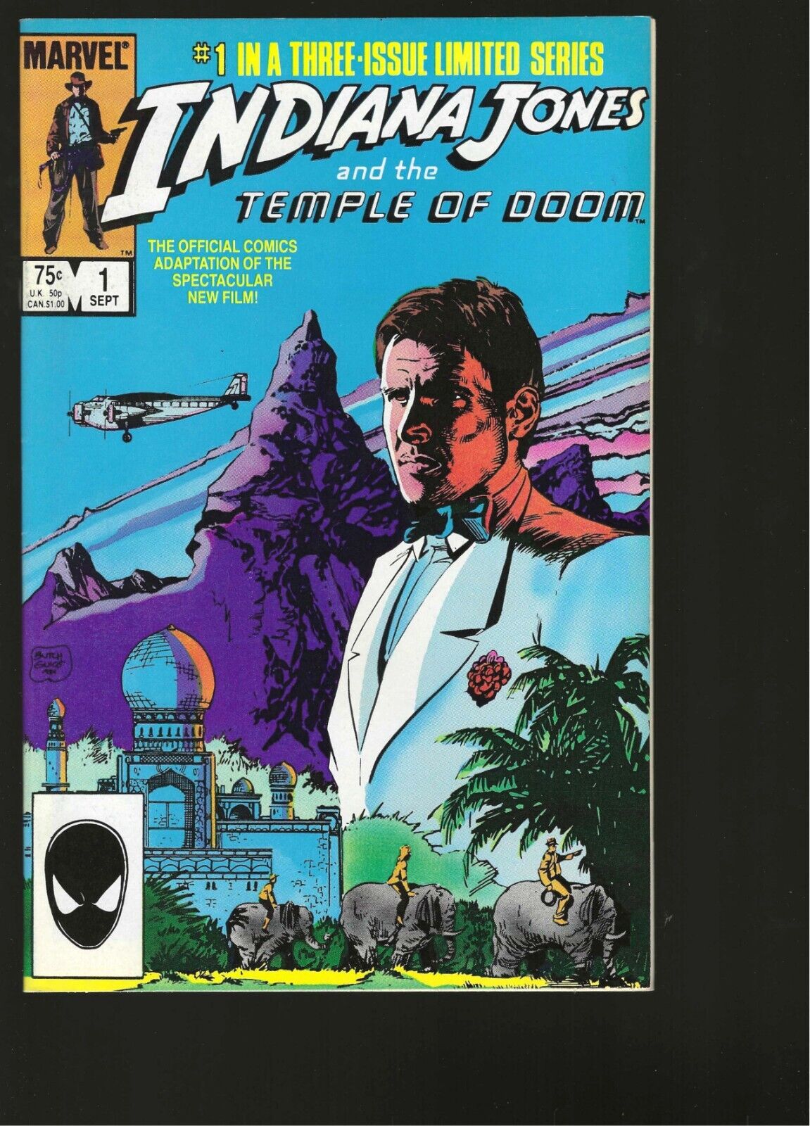 Indiana Jones and the Temple of Doom #1, #2, #3 Marvel NM to NM+