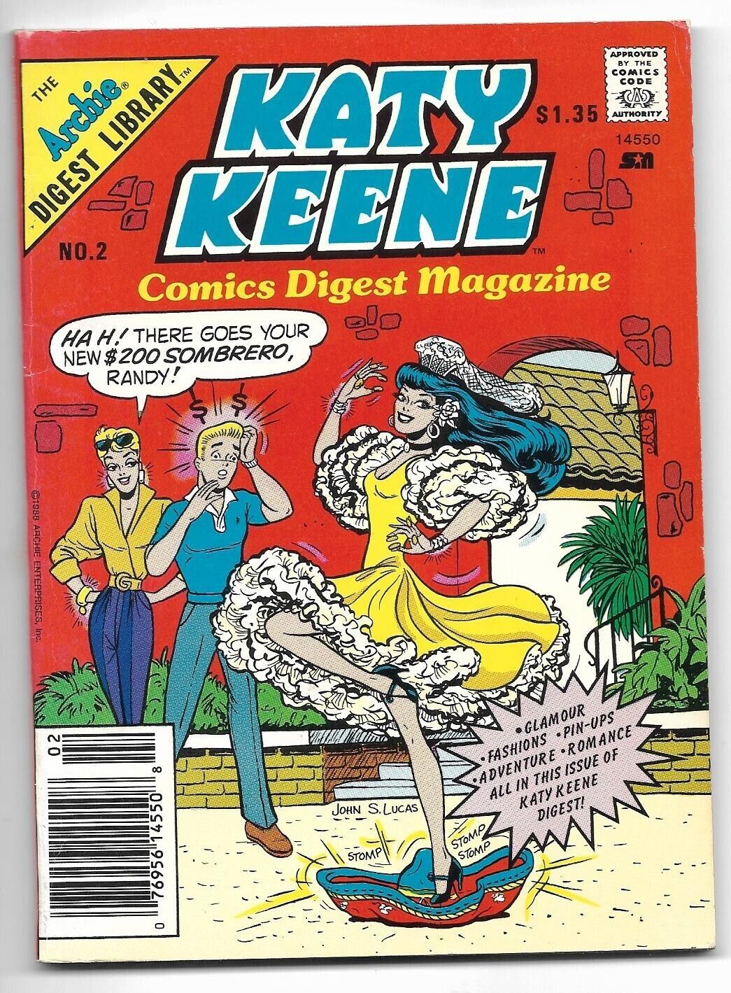 Katy Keene Comics Digest Magazine Archie Library No2 Paperdoll
