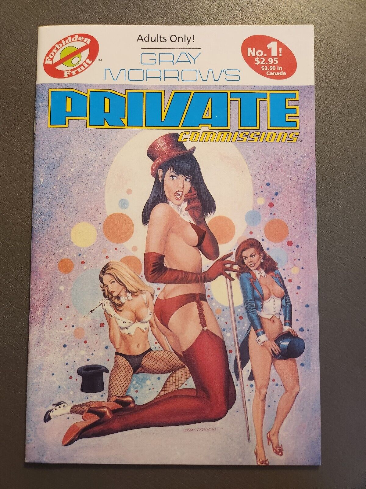 Gray Morrow\'s Private Commissions 1992 Series #1 Comic Forbidden Fruit See Pics