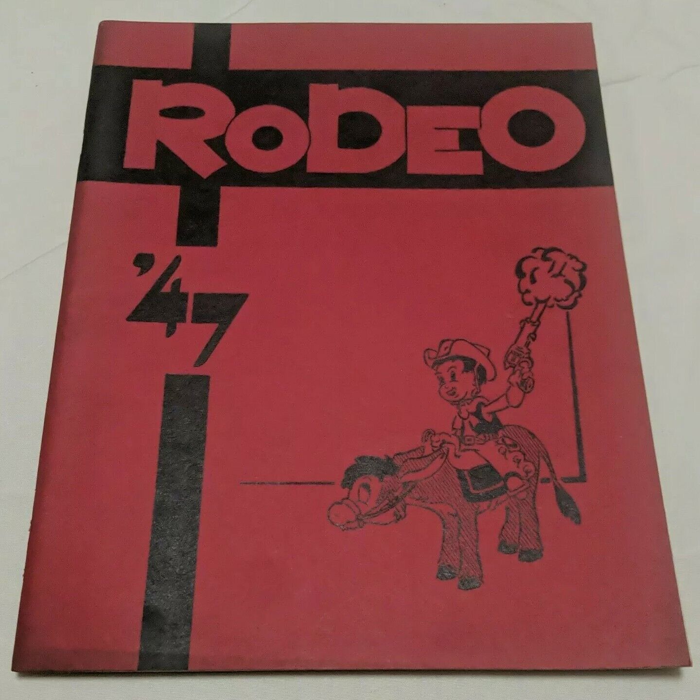 1947 West High School Akron Ohio The Rodeo  Yearbook