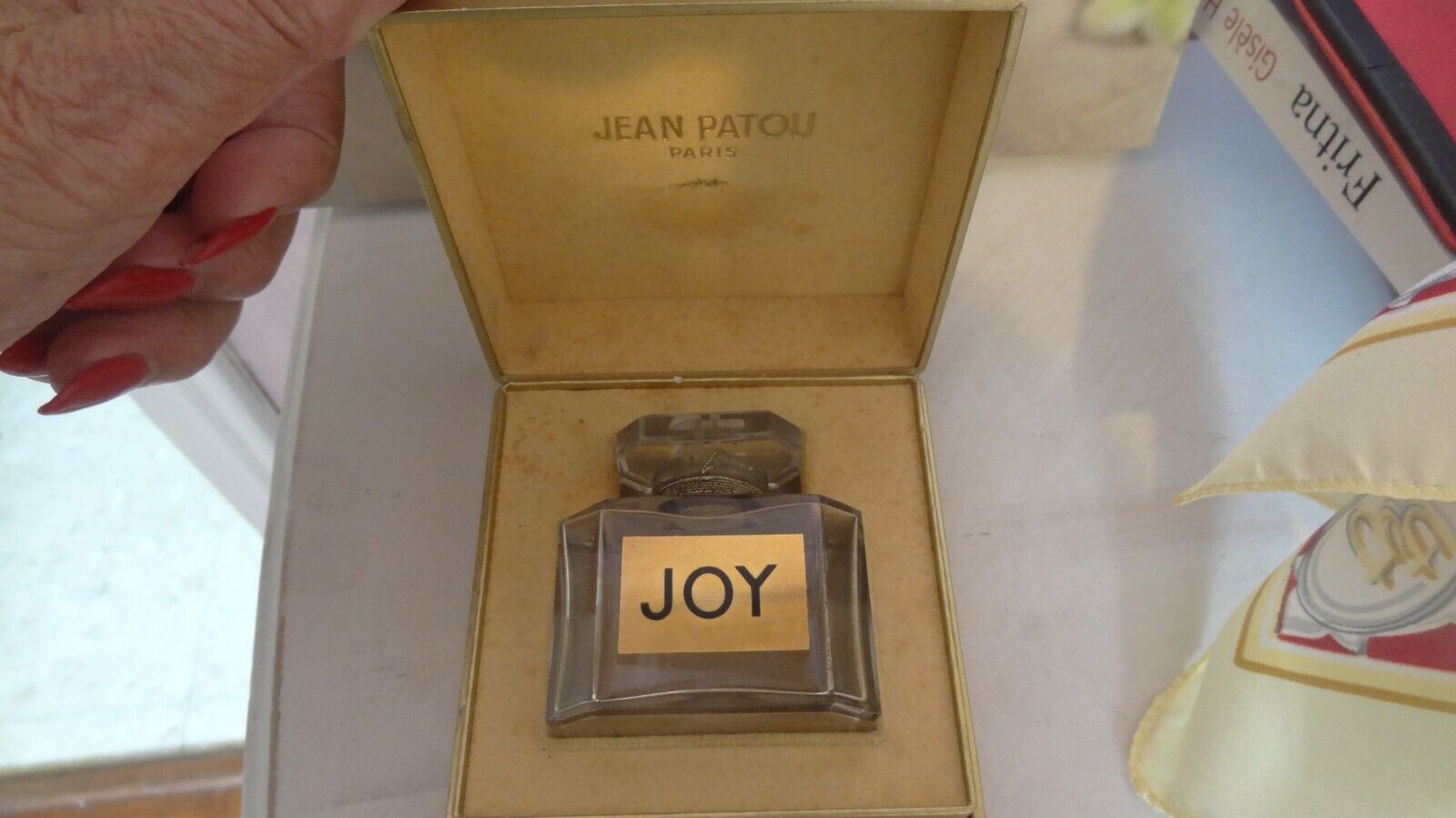 JEAN PATOU - JOY - OLD perfume bottle CRYSTAL BACCARAT