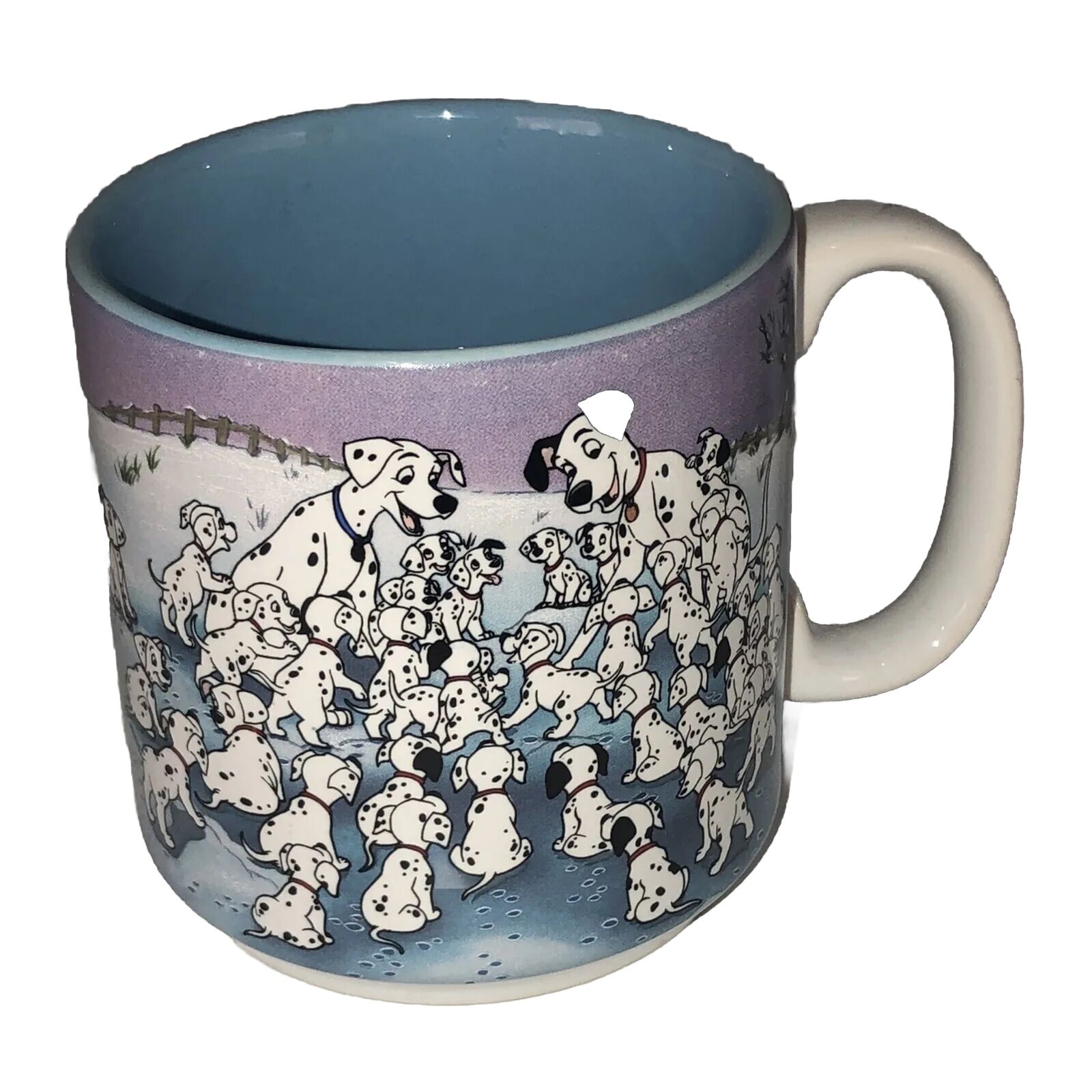 vintage Disney Ceramic ￼Mug 101 Dalmatians Fun