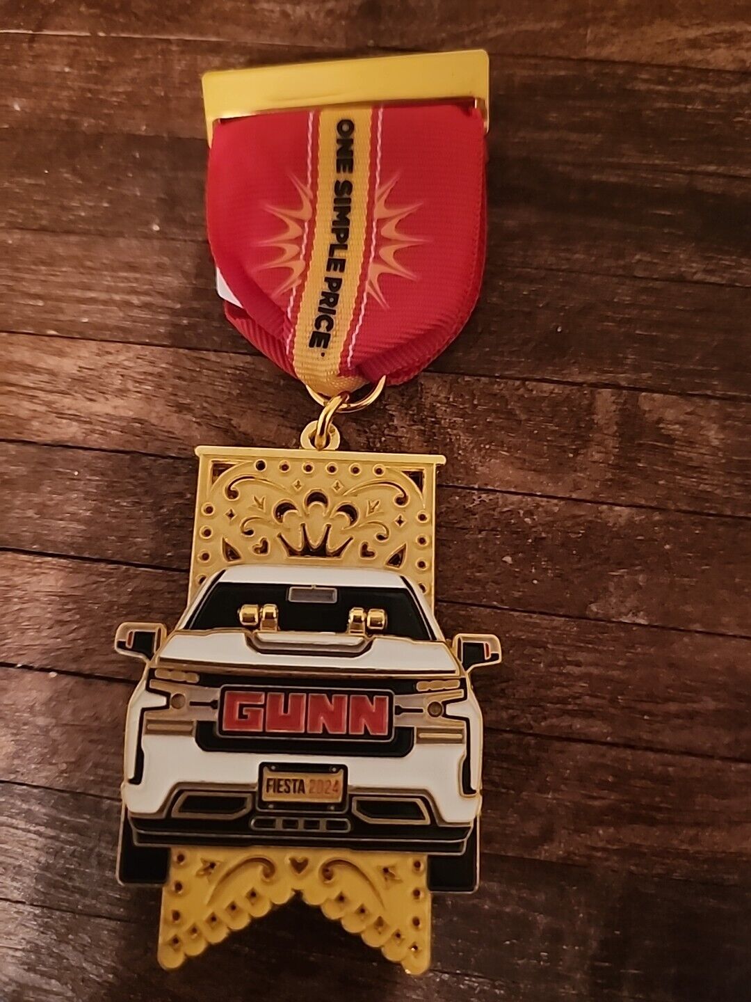 2024 Gunn Fiesta Medal with lights