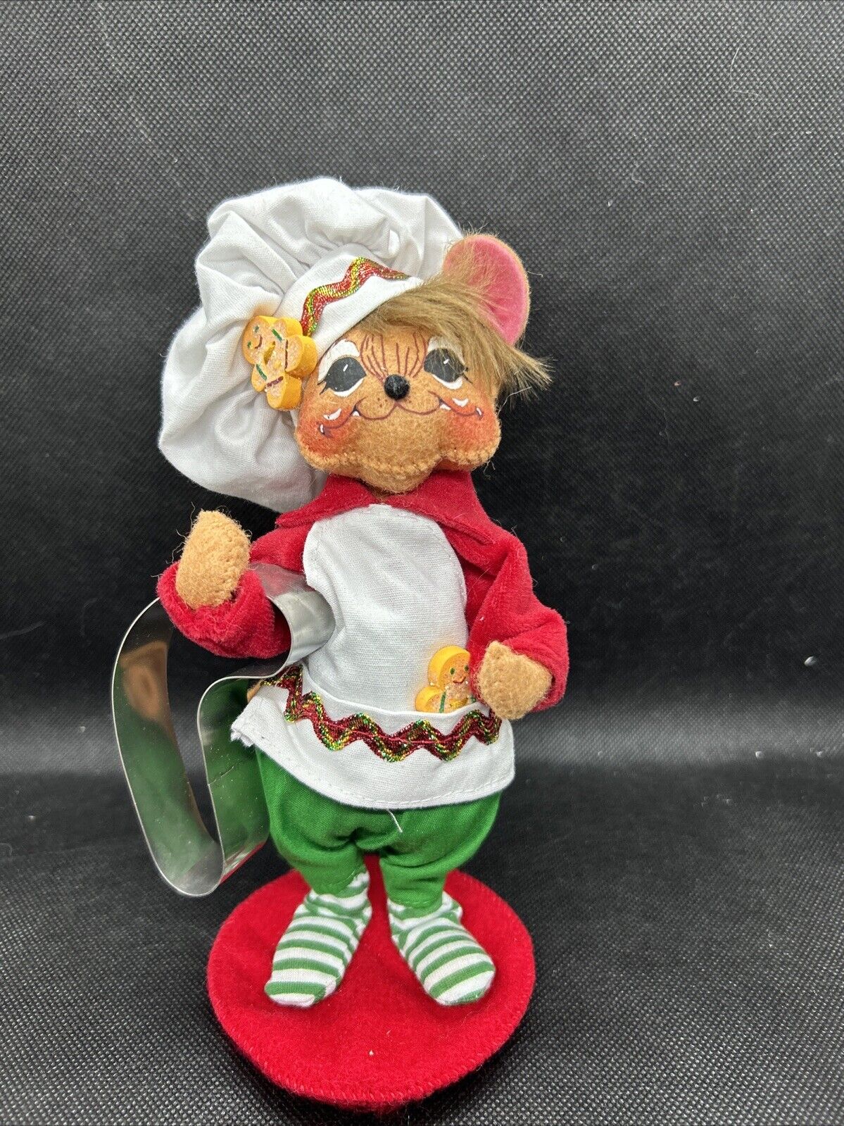 Annalee Cookie Chef / Baker Boy Mouse  - Christmas Cookies