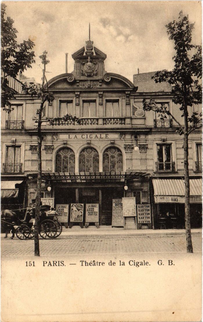 CPA PARIS 18e Theatre de la Cigale (1249746)