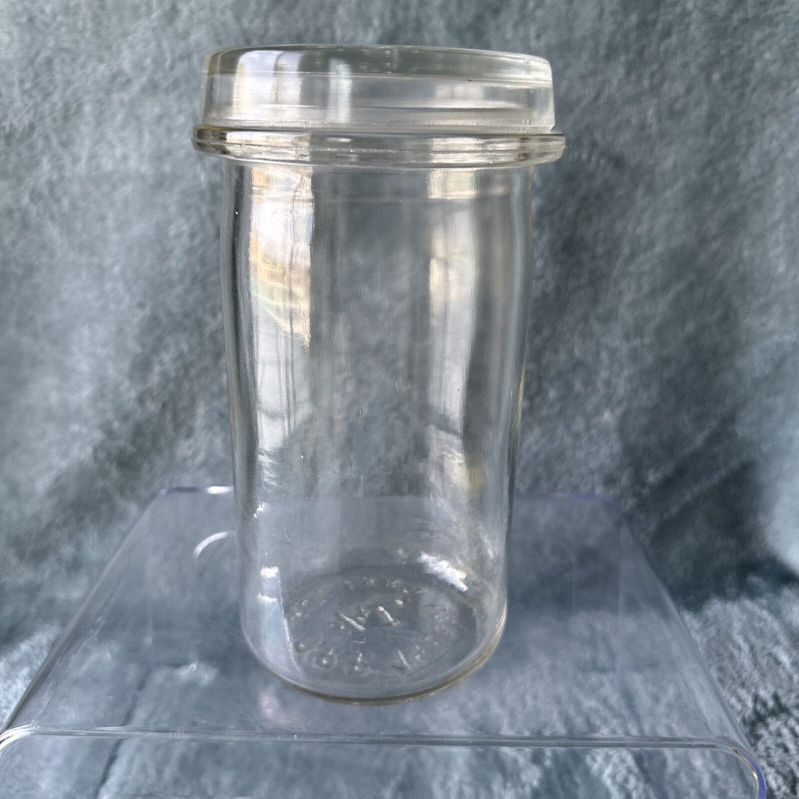 Antique Adler Conservenglas Canning Food Jar German Glass Late 1890-early 1900s