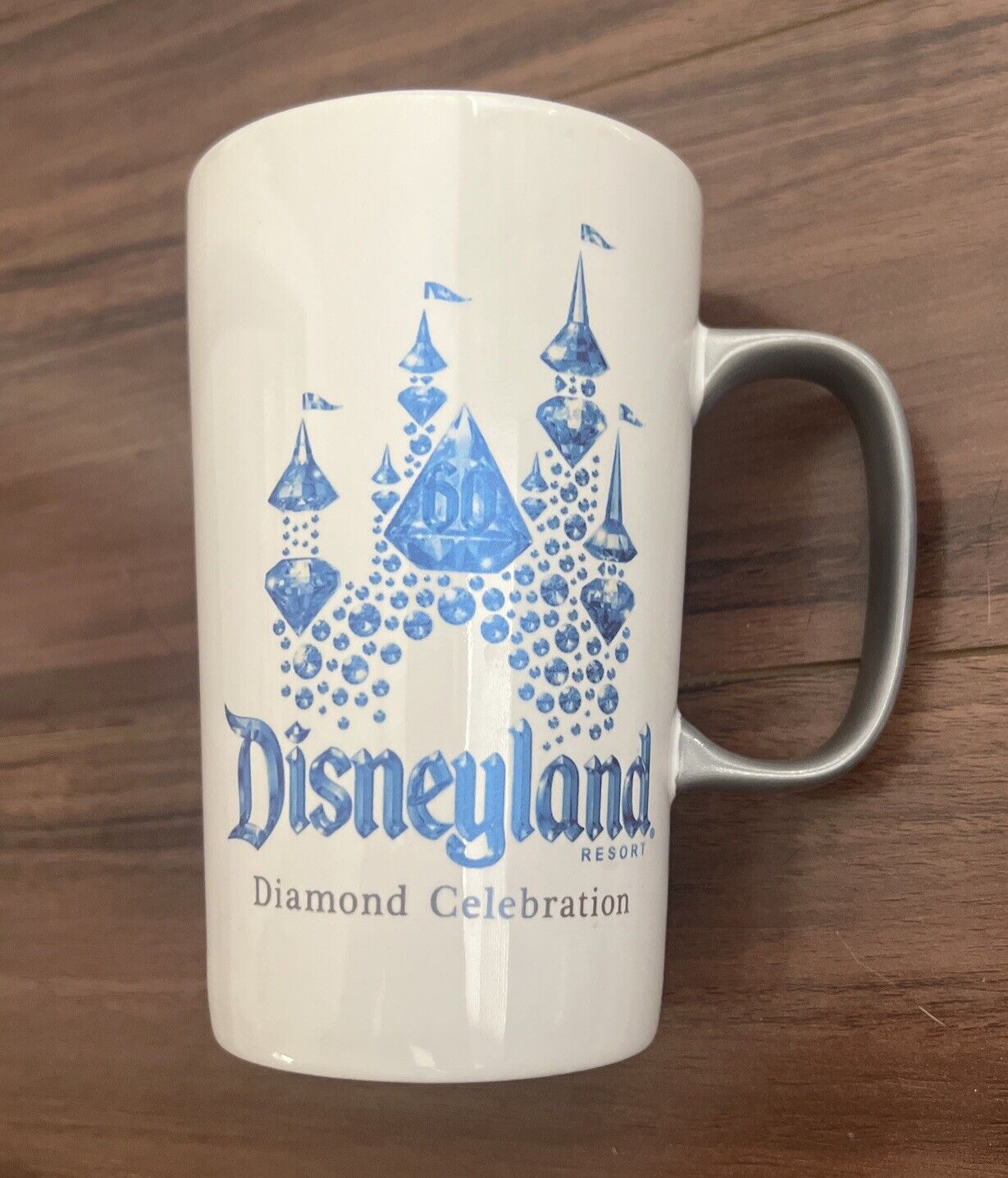 2015 Starbucks Disney Parks Disneyland 60th Diamond Celebration Mug 16 oz.