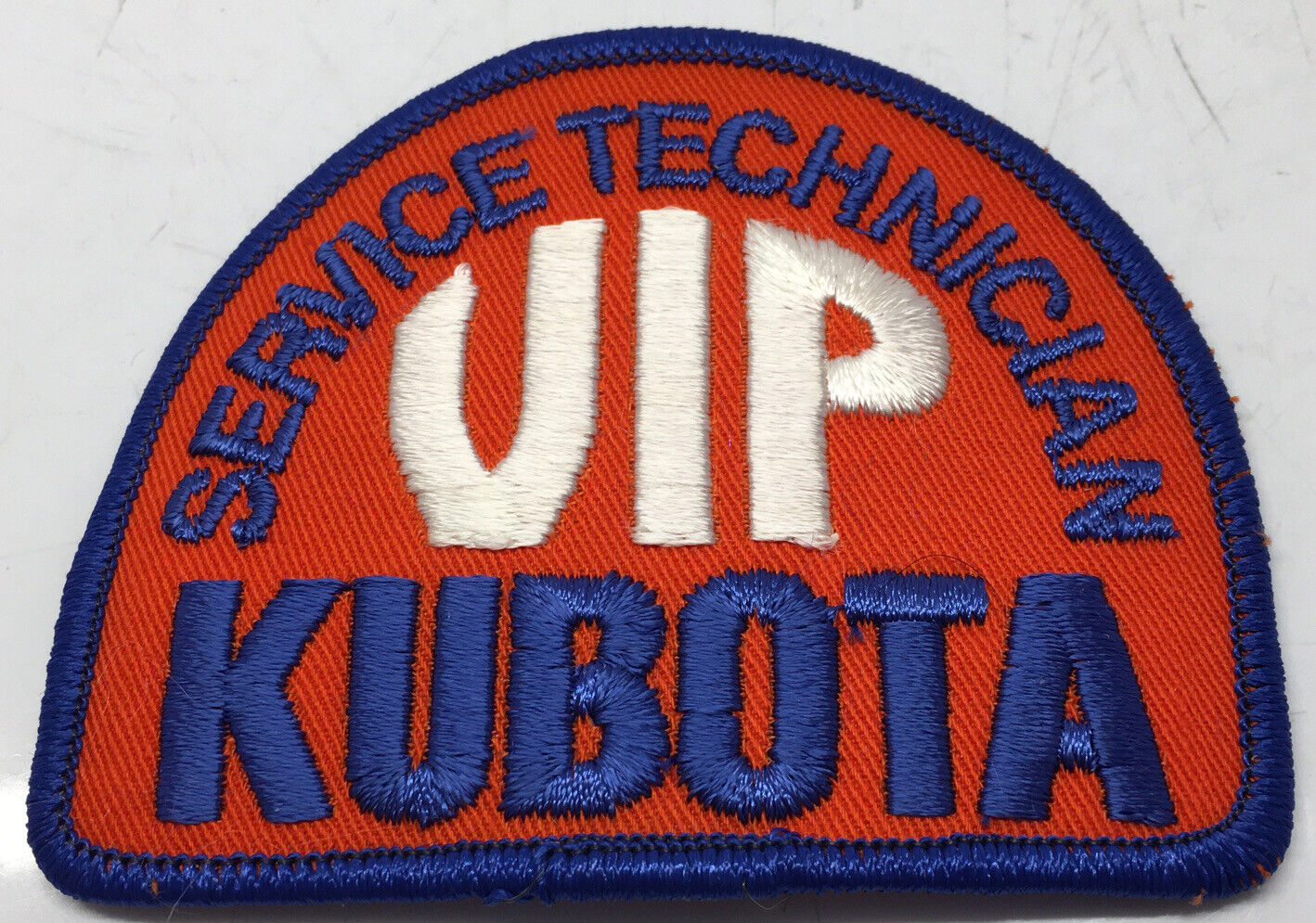 NOS kubota vip service technician patch tractor 3x3.75\