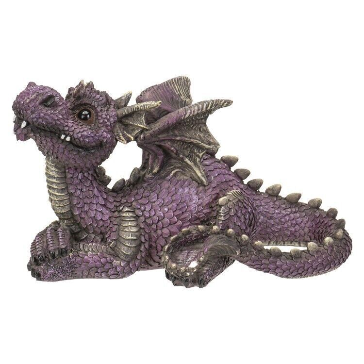 PT Pacific Trading Purple Dragon Garden Statue