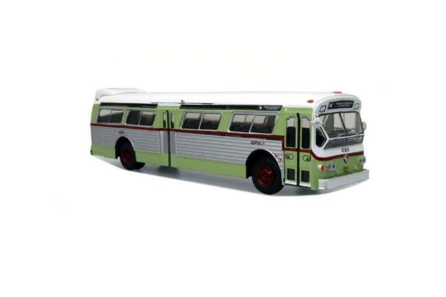 Iconic Replicas 1:87 Flxible 53102 Transit Bus: SEPTA Philadelphia