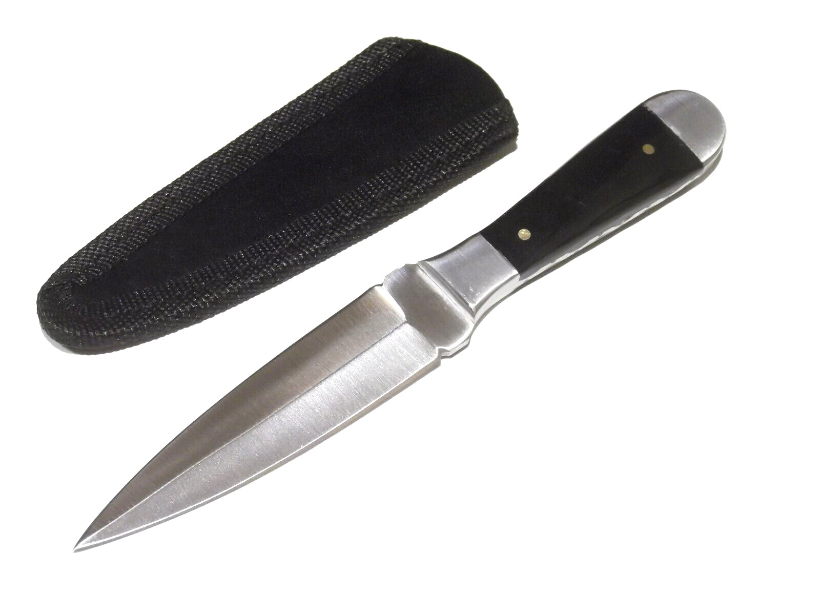 BOSOM DAGGER DH8019 Black handle full tang blade knife 6 3/8\