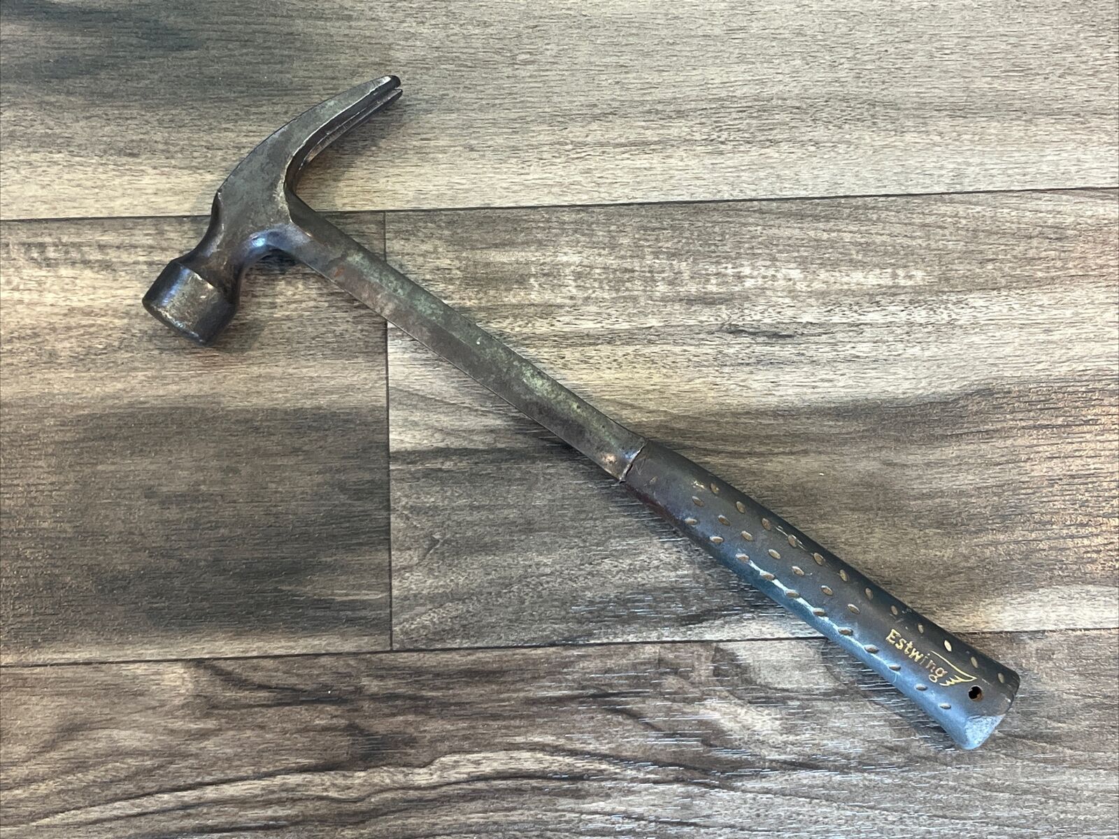 vintage 90s estwing hammer total weight 2 lbs. 2 oz.