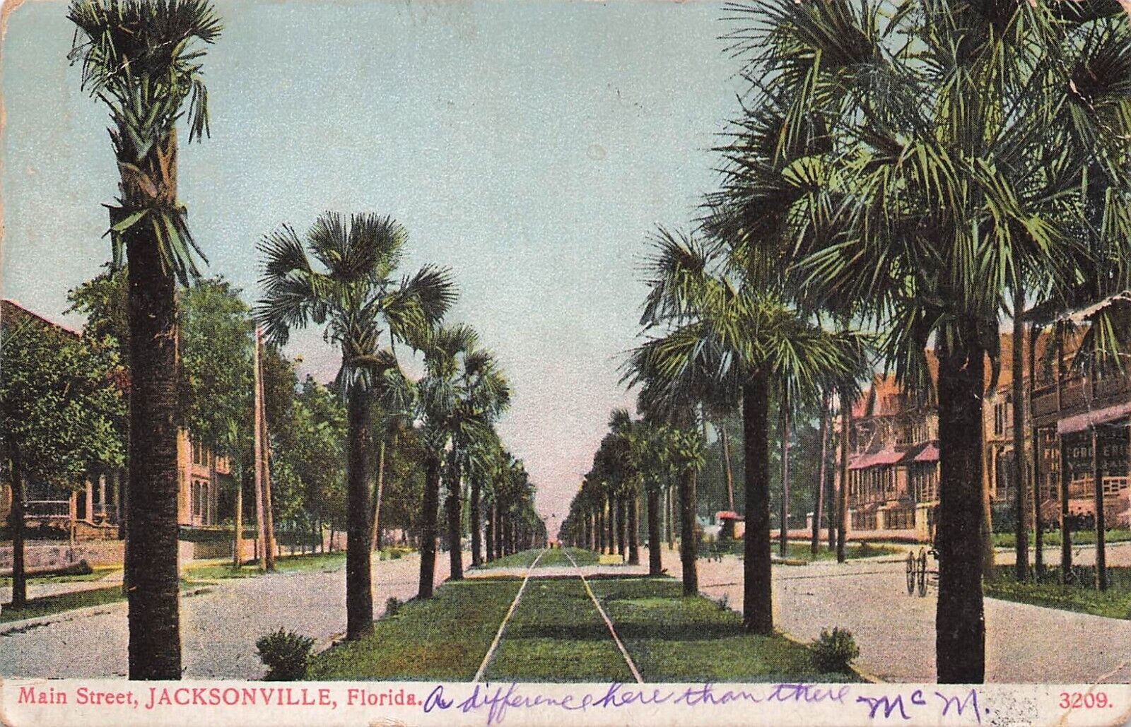 Main Street Jacksonville Florida  PM 1906